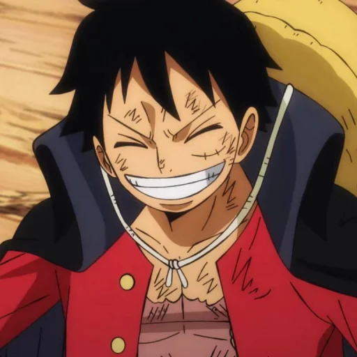 Стикер из набора Monkey D. Luffy @StickersofAnime для Телеграм: Статические 😁