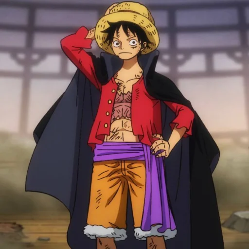 Стикер из набора Monkey D. Luffy @StickersofAnime для Телеграм: Статические 🙁