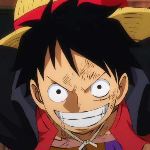 Стикер из набора Monkey D. Luffy @StickersofAnime для Телеграм: Статические 😁
