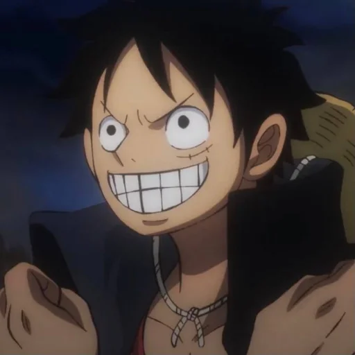 Стикер из набора Monkey D. Luffy @StickersofAnime для Телеграм: Статические 😁