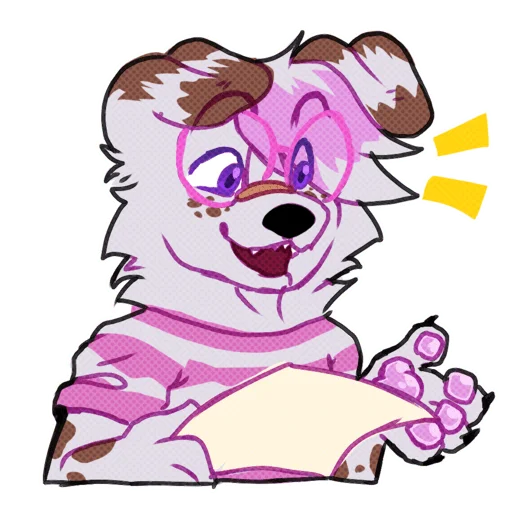 Стикер из набора MilkshakeStickers by Imgloky для Телеграм: Статические 😃