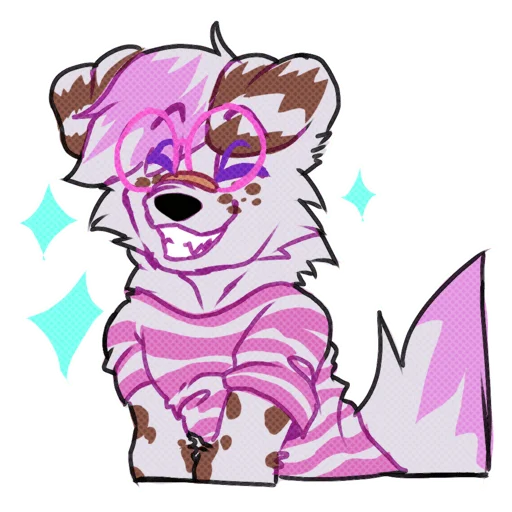 Стикер из набора MilkshakeStickers by Imgloky для Телеграм: Статические 😁