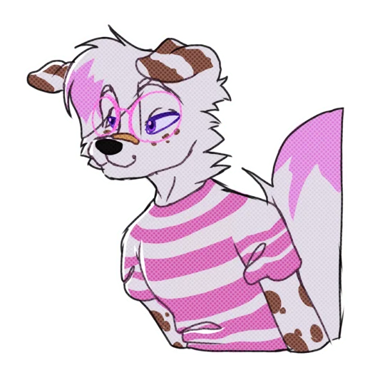 Стикер из набора MilkshakeStickers by Imgloky для Телеграм: Статические 😏