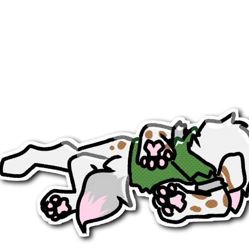 Стикер из набора MilkshakeStickers by Imgloky для Телеграм: Статические 😵