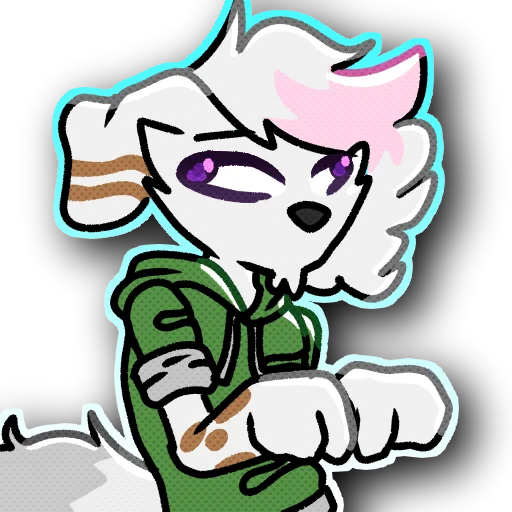 Стикер из набора MilkshakeStickers by Imgloky для Телеграм: Статические 🧐