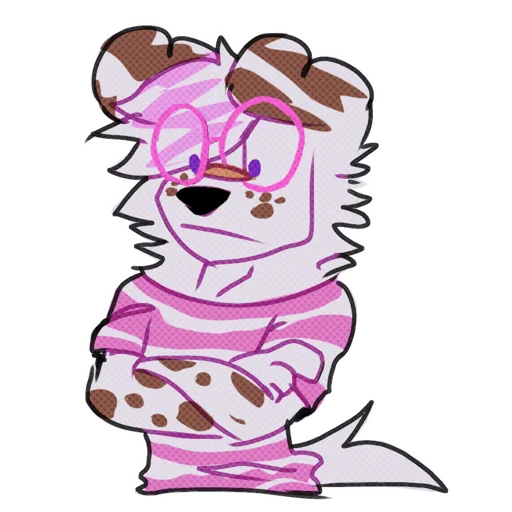 Стикер из набора MilkshakeStickers by Imgloky для Телеграм: Статические 😶