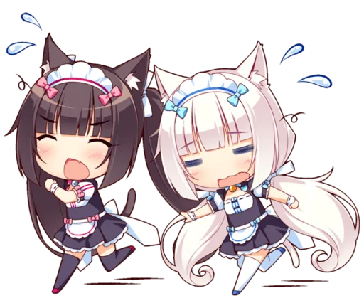 Стикер из набора Nekopara для Телеграм: Статические 🙀