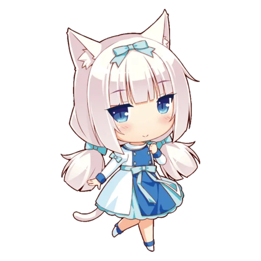 Стикер из набора Nekopara для Телеграм: Статические 😻