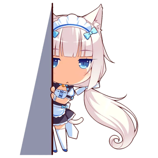 Стикер из набора Nekopara для Телеграм: Статические 😻
