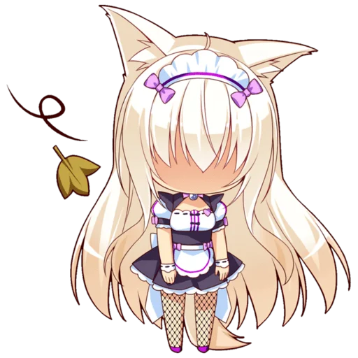 Стикер из набора Nekopara для Телеграм: Статические 😻