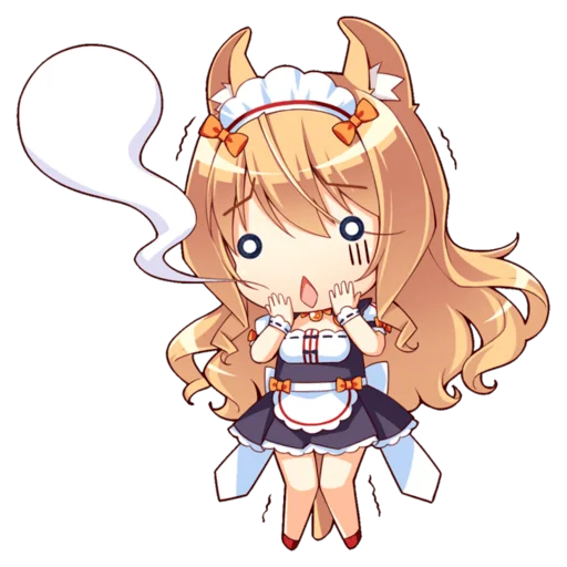 Стикер из набора Nekopara для Телеграм: Статические 😻