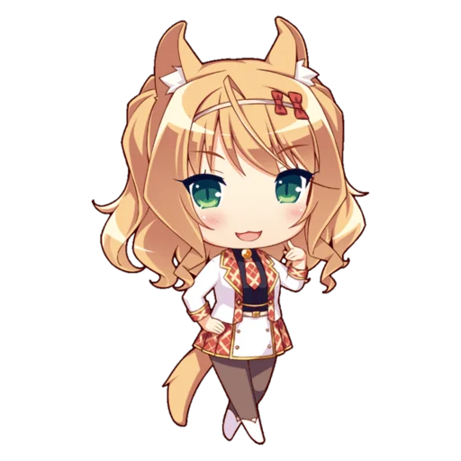 Стикер из набора Nekopara для Телеграм: Статические 😻