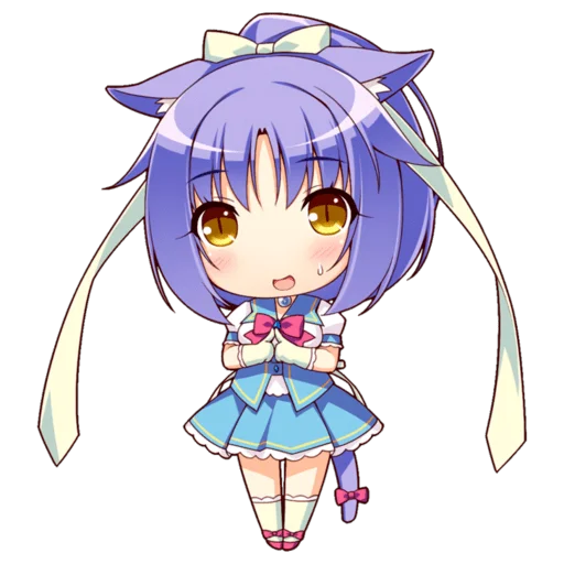 Стикер из набора Nekopara для Телеграм: Статические 😻
