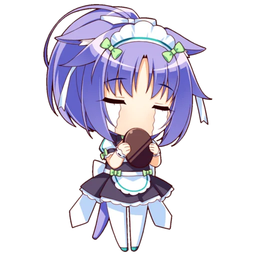 Стикер из набора Nekopara для Телеграм: Статические 😻