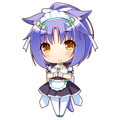 Стикер из набора Nekopara для Телеграм: Статические 😻