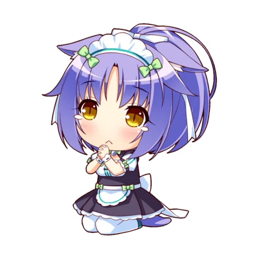 Стикер из набора Nekopara для Телеграм: Статические 😻