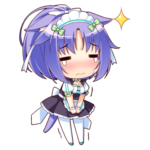 Стикер из набора Nekopara для Телеграм: Статические 😻