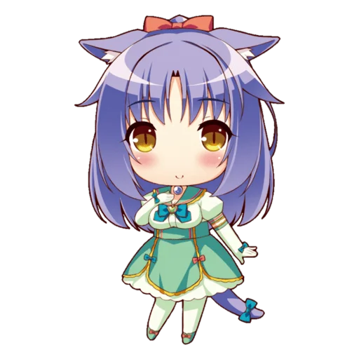 Стикер из набора Nekopara для Телеграм: Статические 😻