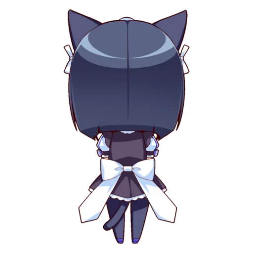 Стикер из набора Nekopara для Телеграм: Статические 😻