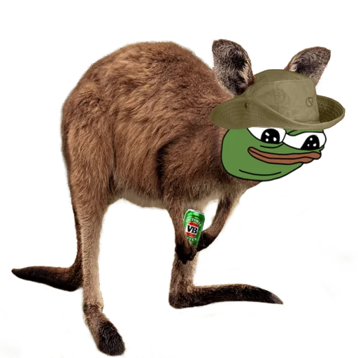 Стикер из набора NotHornt Stibs для Телеграм: Статические 🦘