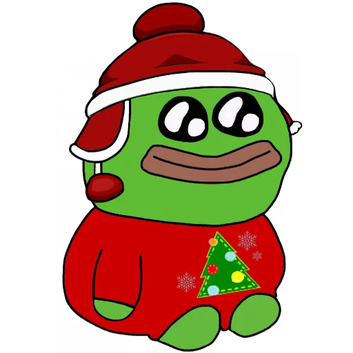 Стикер из набора NotHornt Stibs для Телеграм: Статические 🎄