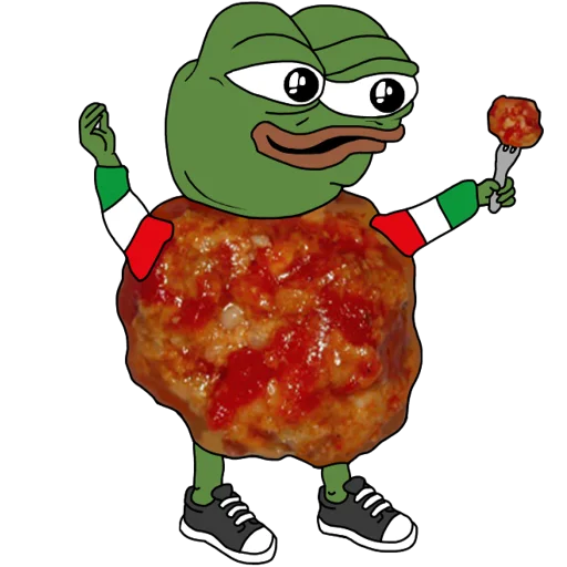Стикер из набора NotHornt Stibs для Телеграм: Статические 🍝