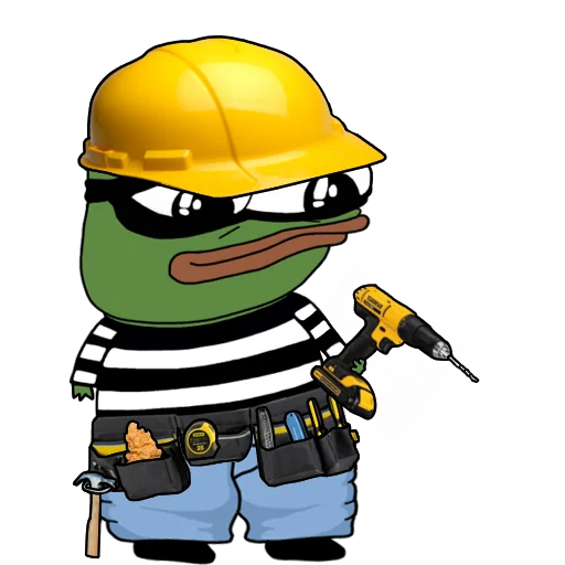 Стикер из набора NotHornt Stibs для Телеграм: Статические 👷‍♂️