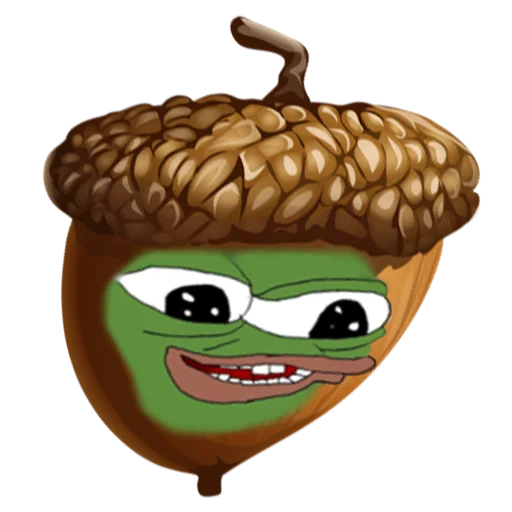 Стикер из набора NotHornt Stibs для Телеграм: Статические 🌰