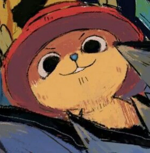 Стикер из набора Чоппер Ди Лопер для Телеграм: Статические 🦝