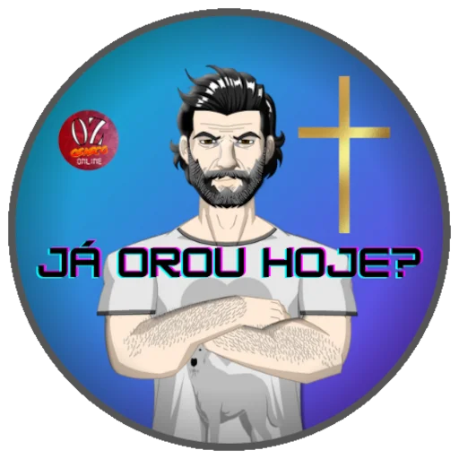 Стикер из набора Osasco Online для Телеграм: Статические 🙏