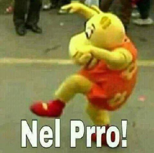 Стикер из набора :v для Телеграм: Статические 🙅