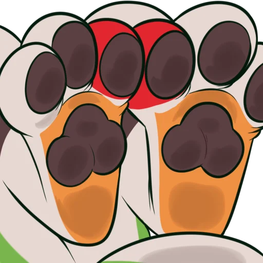 Стикер из набора Kaomoro для Телеграм: Статические 🐾