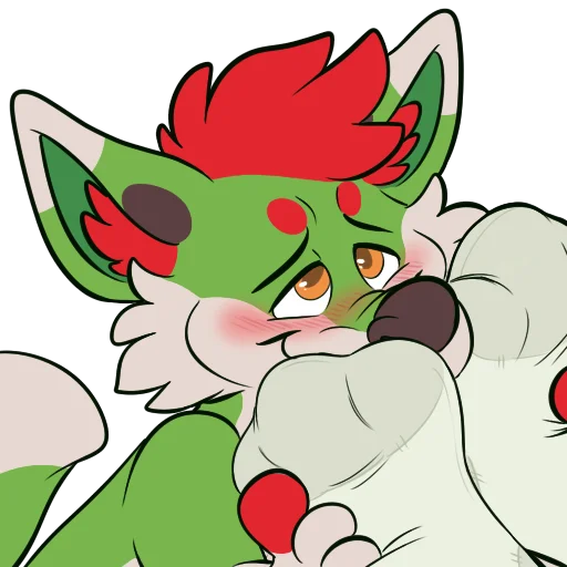 Стикер из набора Kaomoro для Телеграм: Статические 🥴