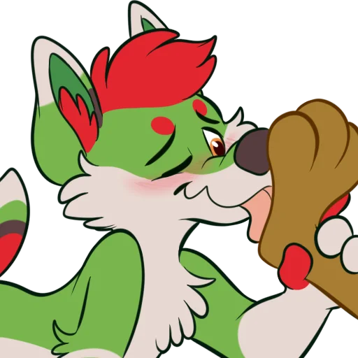 Стикер из набора Kaomoro для Телеграм: Статические 😍