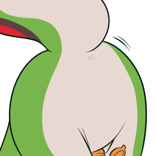 Стикер из набора Kaomoro для Телеграм: Статические 🍑