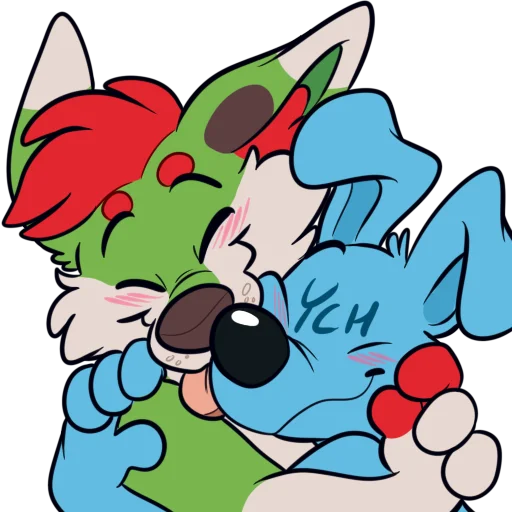 Стикер из набора Kaomoro для Телеграм: Статические 🥰