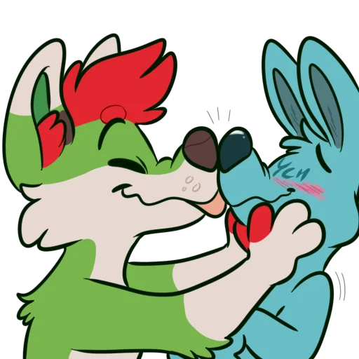 Стикер из набора Kaomoro для Телеграм: Статические ❤️