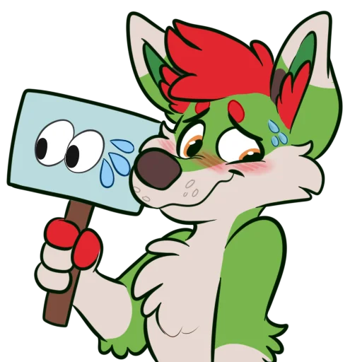 Стикер из набора Kaomoro для Телеграм: Статические 👀
