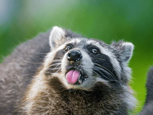 Стикер из набора Racoon it's fun для Телеграм: Статические 😛