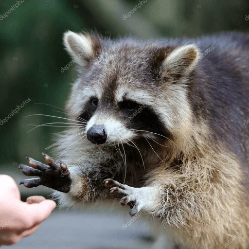 Стикер из набора Racoon it's fun для Телеграм: Статические 🤩
