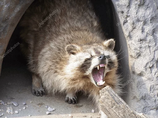 Стикер из набора Racoon it's fun для Телеграм: Статические 😡