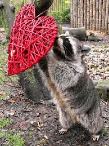 Стикер из набора Racoon it's fun для Телеграм: Статические ❤️