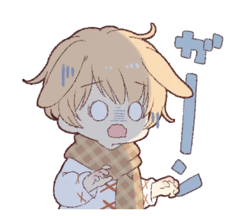 Стикер из набора ꪶ rαbbit boy ˶ @NYAWRWAR⌗ 🦖❩ ° для Телеграм: Статические 🐇