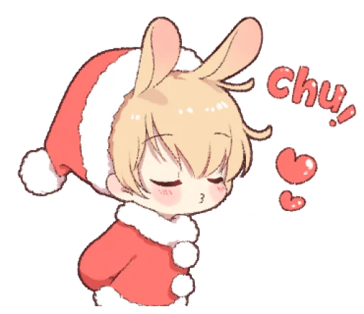 Стикер из набора ꪶ rαbbit boy ˶ @NYAWRWAR⌗ 🦖❩ ° для Телеграм: Статические 🐇