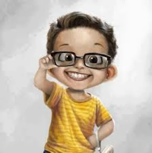 Стикер из набора RAMO для Телеграм: Статические 👓