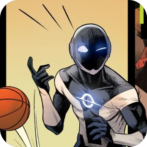 Стикер из набора Radiant Black • @Earth928B для Телеграм: Статические 🏀