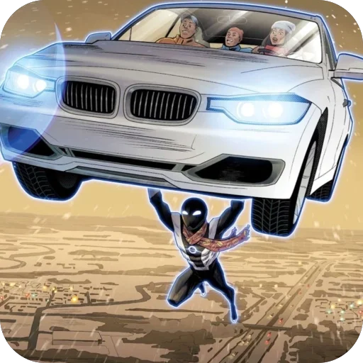 Стикер из набора Radiant Black • @Earth928B для Телеграм: Статические 🚗