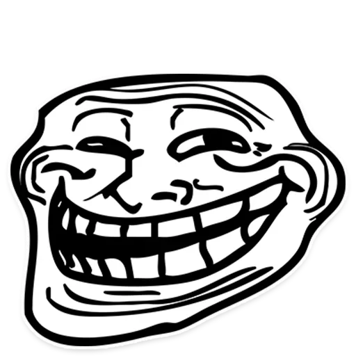Стикер из набора Rage Faces для Телеграм: Статические 🤪