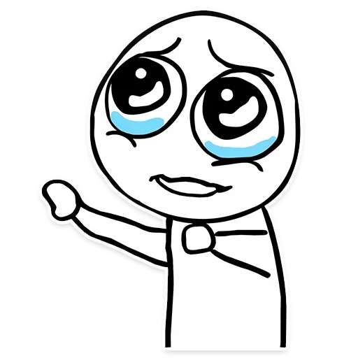 Стикер из набора Rage Faces для Телеграм: Статические 😜