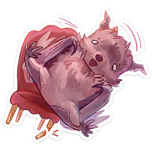 Стикер из набора Рубин | @Premium_Stikers для Телеграм: Анимированные, Статические 🫠